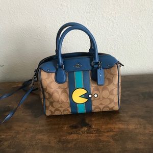 Coach Limited Edition Pac-Man Mini Bennett Satchel